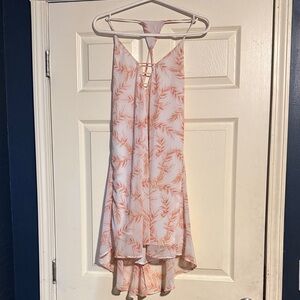 Forever 21 Pink and White Mini Dress